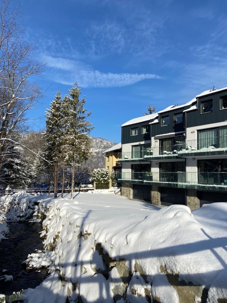 Kaskada Apartments & Sauna Na Wylacznosc Szczyrk Esterno foto